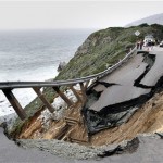 On March 16th, 2011 a 40 foot section of Big Sur Highway 1 fell into the Ocean.